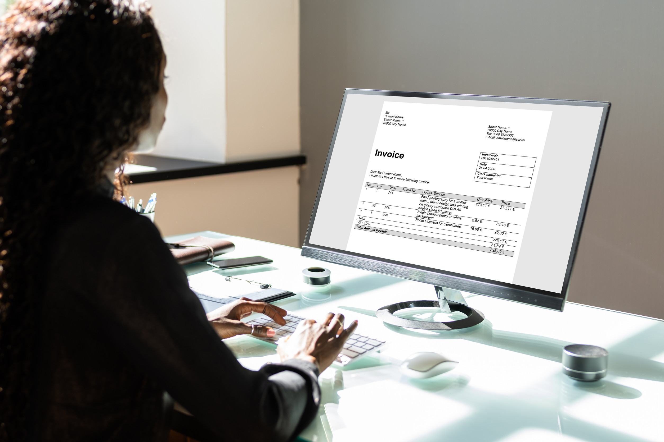 A freight forwarder using my cargo agent to automate invoicing
