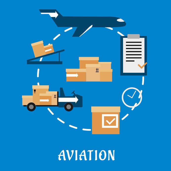 Different logistics services working together