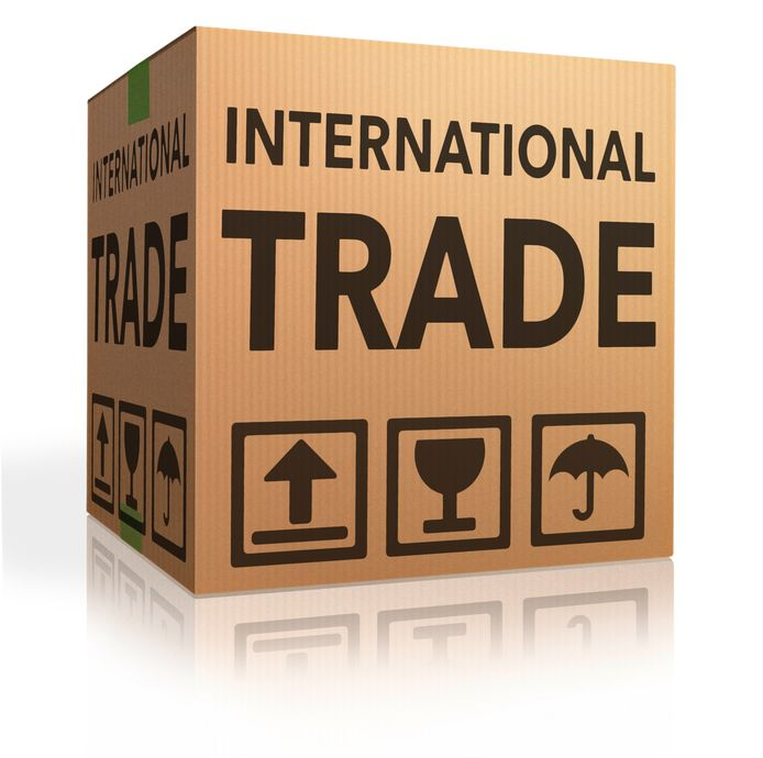 Box representing international trade, MCA offers option of choosing the right incoterm during shipment